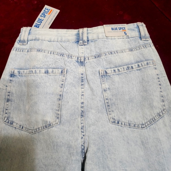 Blue Spice Premium Straight Leg Crop Jeans pants 👖 - Picture 12 of 12